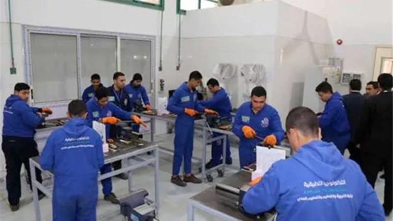 مدارس التكنولوجيا التطبيقية بالغربية تواصل تأهيل الطلاب لمهارات سوق العمل