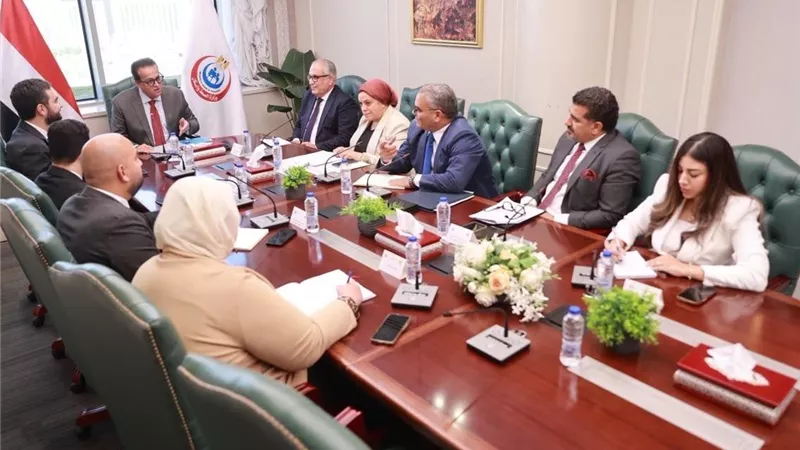 وزير الصحة يبحث مع رئيس «إليفيت» فرص التوسع في الاستثمارات والشراكات