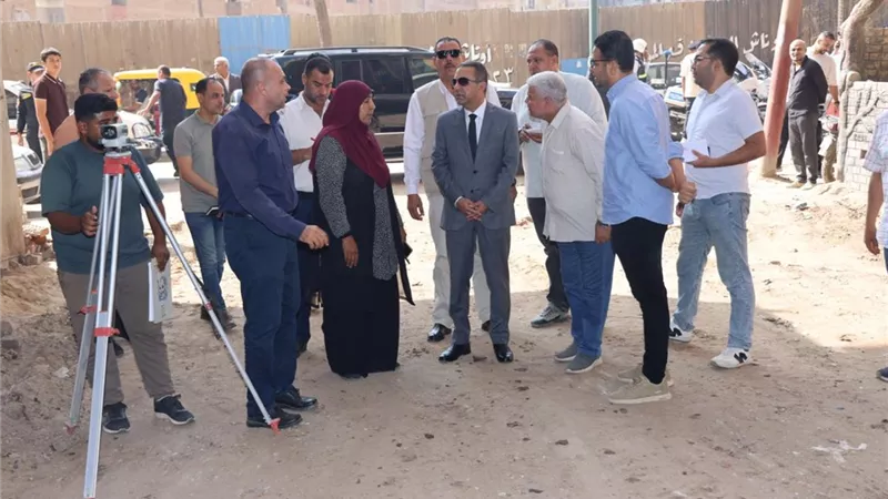 محافظ المنوفية يتفقد أعمال التطوير باستثمارات 49.5 مليون جنيه بشبين الكوم